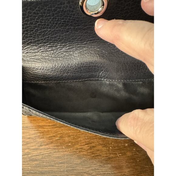 Gucci GG Nylon and Leather Long Wallet in Black - Picture 5 of 8